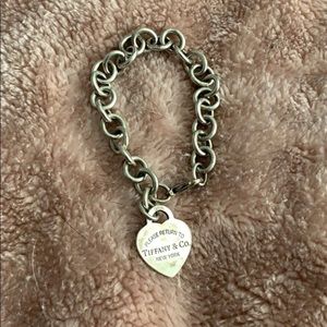 Tiffany’s heart bracelet - good condition